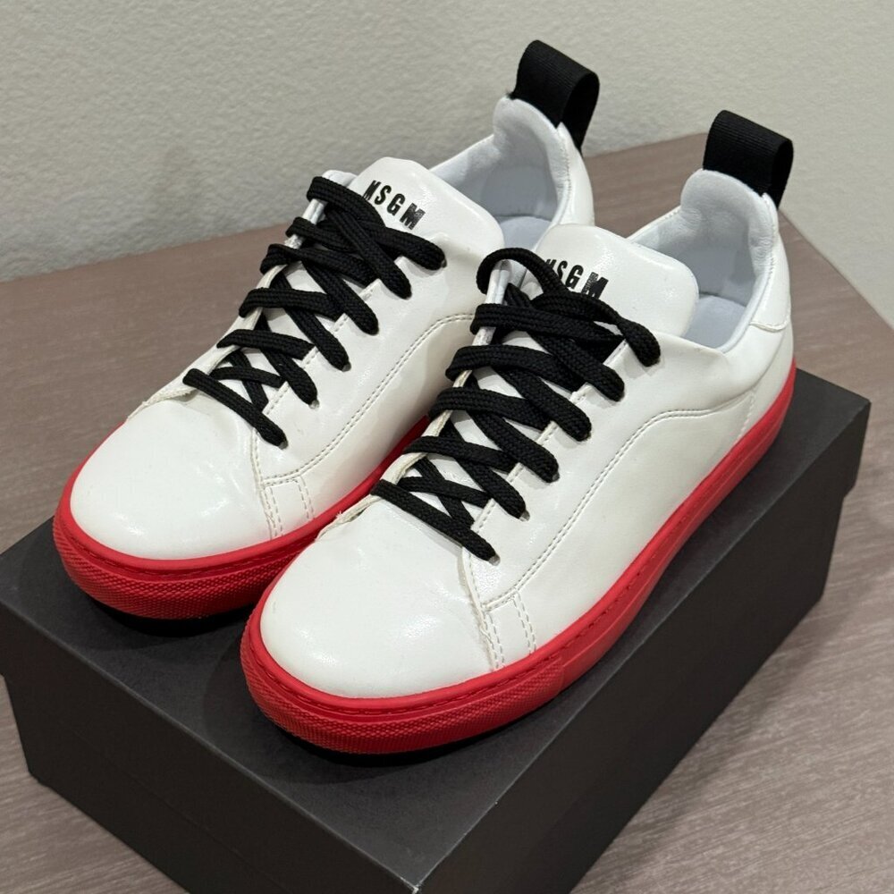 MSGM KIDS FASHION low top SNEAKERS - Picture 3 of 10